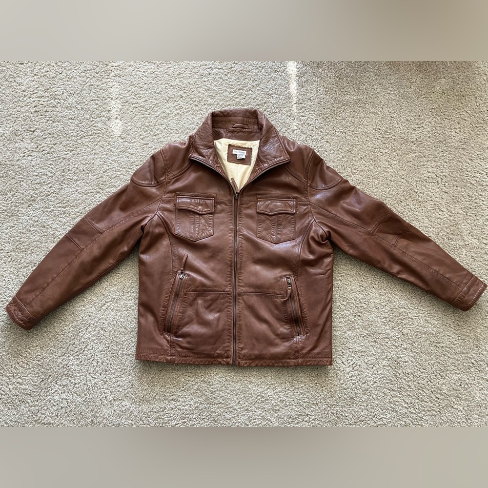 NWOT Lambskin Leather Jacket